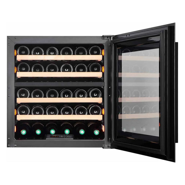 Pevino Majestic PI30D-B met open deur en flessen