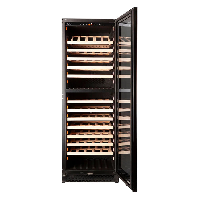 Pevino Majestic PNG180D-HHB met open deur en flessen