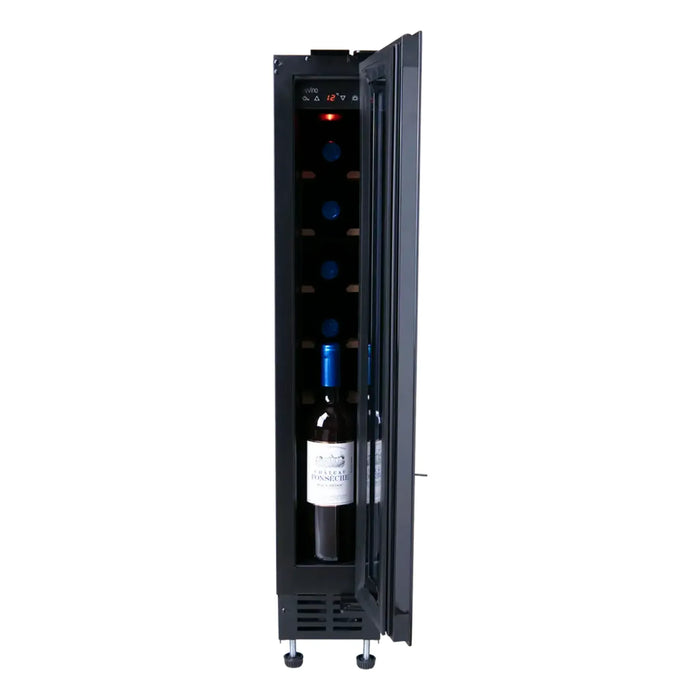 Pevino Noble PN7S-HHB met open deur en flessen