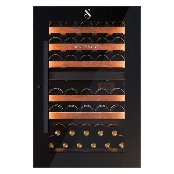 Swisscave Luxury WIB-88DF inbouw wijnkoelkast, vooraanzicht