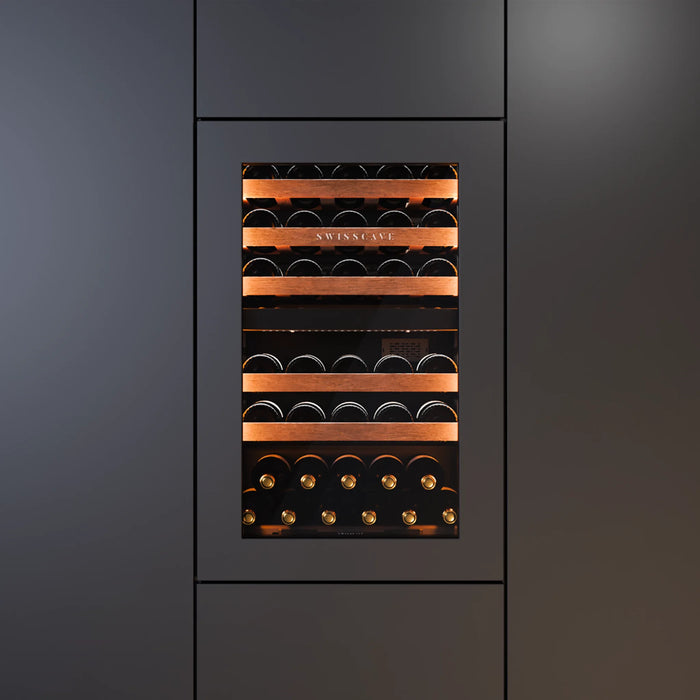 Swisscave Luxury WIB-88DFP inbouw wijnkoelkast, ingebouwd in de keuken