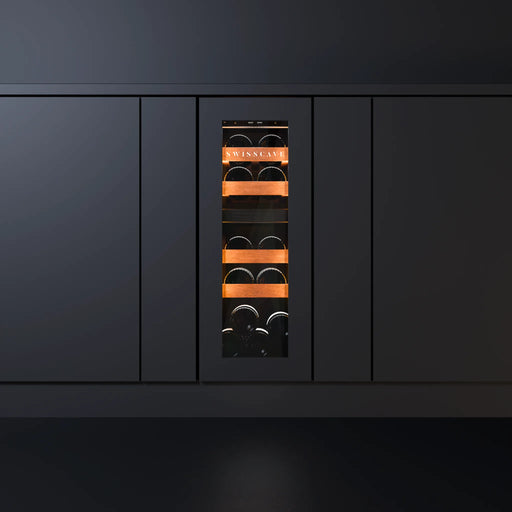 Swisscave Luxury WUB-30DFP onderbouw wijnkoelkast, ingebouwd in de keuken