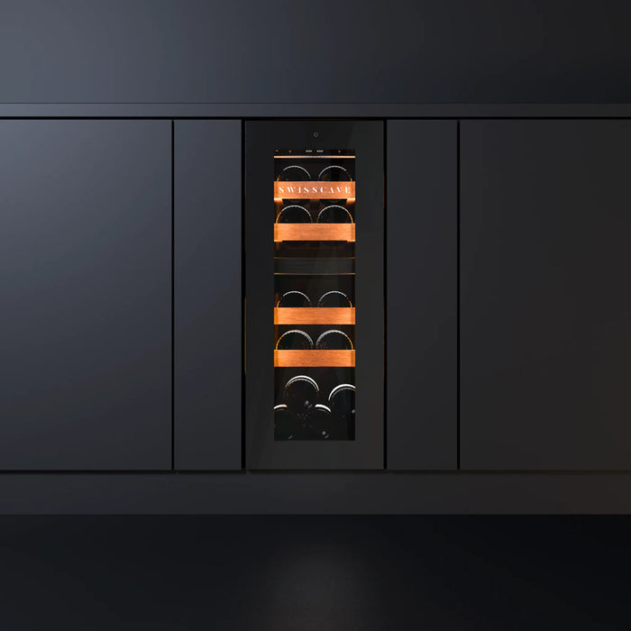 Swisscave Luxury WUB-30DFT onderbouw wijnkoelkast, ingebouwd in de keuken