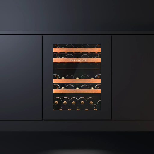 Swisscave Luxury WUB-60DFP onderbouw wijnkoelkast, ingebouwd in de keuken