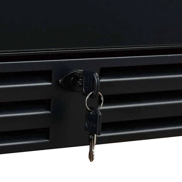 Swisscave Premium WLB-360DFD-MIX vrijstaande wijnkoelkast, slot met sleutel