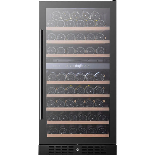 Temptech Classique CL120DB vrijstaande wijnkoelkast, vooraanzicht