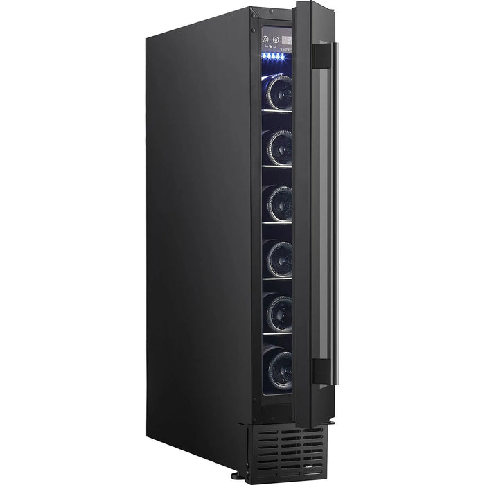 Temptech Classique CLX15SB onderbouw wijnkoelkast, schuin vooraanzicht