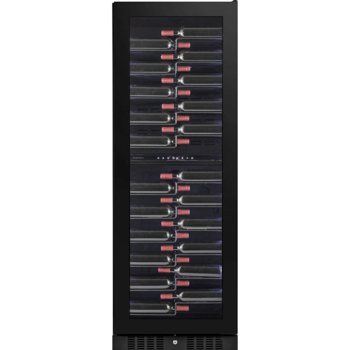 Temptech Copenhagen CPRO1800DRB-24 vrijstaande wijnkoelkast, vooraanzicht