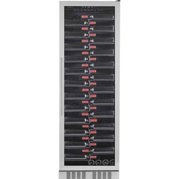 Temptech Copenhagen CPRO1800SX-24 vrijstaande wijnkoelkast, vooraanzicht
