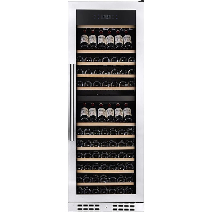 Temptech Elegance E1000DX-24 vrijstaande wijnkoelkast, vooraanzicht