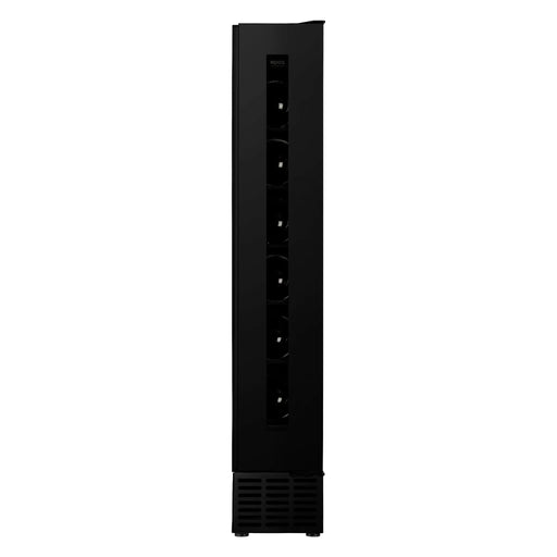 Temptech Epoq EWSU15B25G smalle onderbouw wijnkoelkast van 15 cm, vooraanzicht