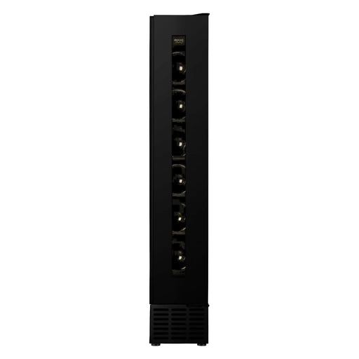 Temptech Epoq EWSU15B25G smalle onderbouw wijnkoelkast van 15 cm, vooraanzicht