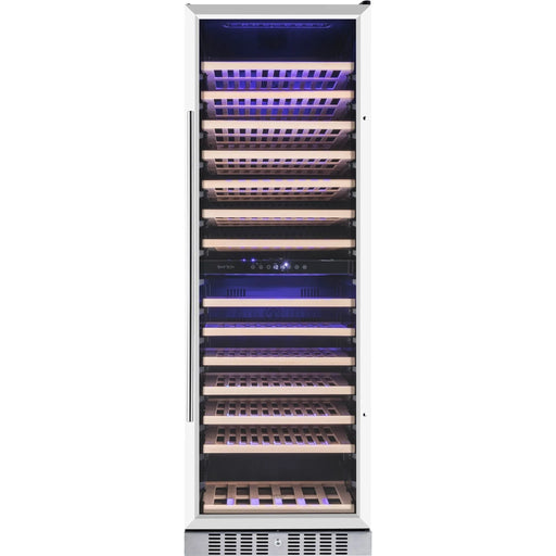 Temptech Premium WP180DCS vrijstaande wijnkoelkast, vooraanzicht