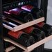 Temptech Prestige PRESQ38DB-24 onderbouw wijnkoelkast, uittrekbare leggers