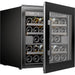 Temptech Sommelier SOMZ60DB inbouw wijnkoelkast, schuin met open deur