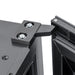 Temptech Sommelier SOMZ60DB inbouw wijnkoelkast, detail scharnier