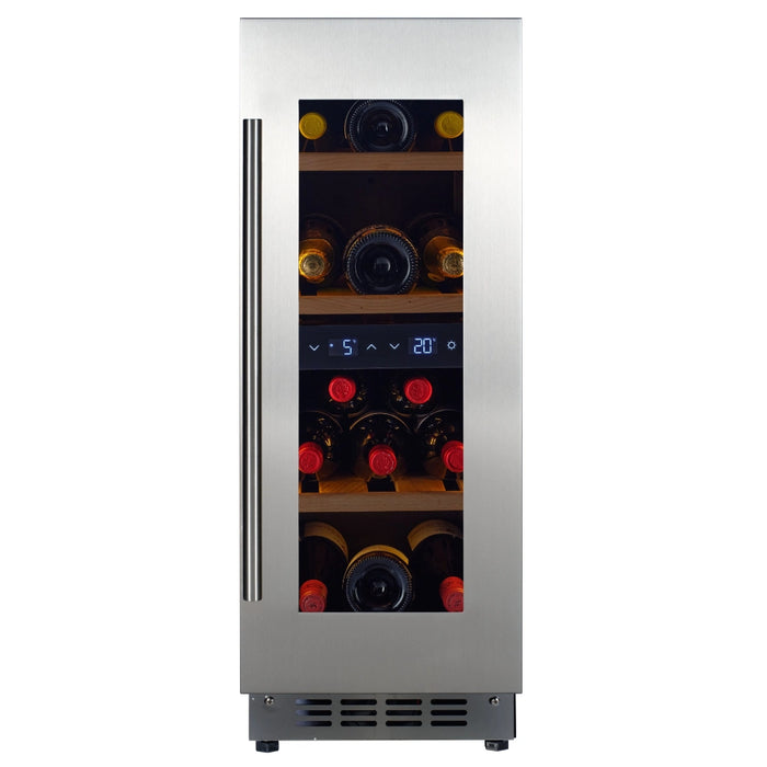 Cella W18D-SSH Wijnkoelkast | 2 Zones - Mijn-Wijnkoelkast